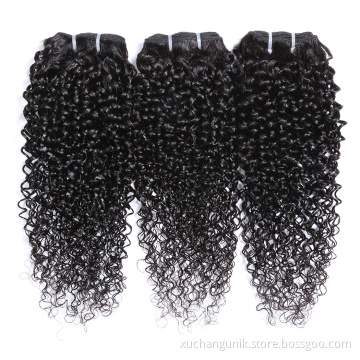 Uniky Wholesale Hair Vendors Natural Virgin Cuticle Aligned Hair Products For Black Woman Afro Kinky Bulk Human Hair bundles